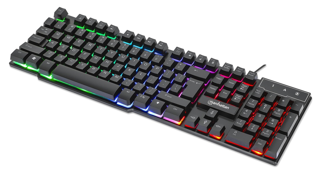 Manhattan RGB LED Gaming Keyboard (180603)